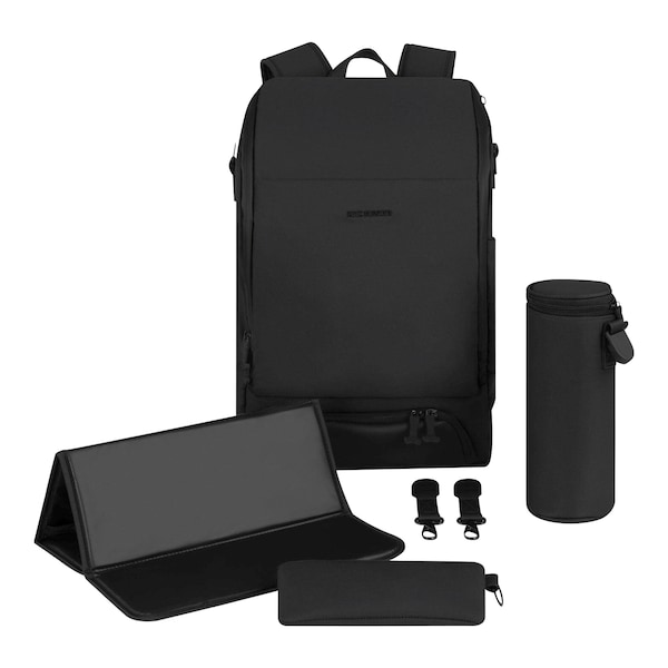 babywalz ABC DesignWickelrucksack Active coal Riesige Ersparnisse