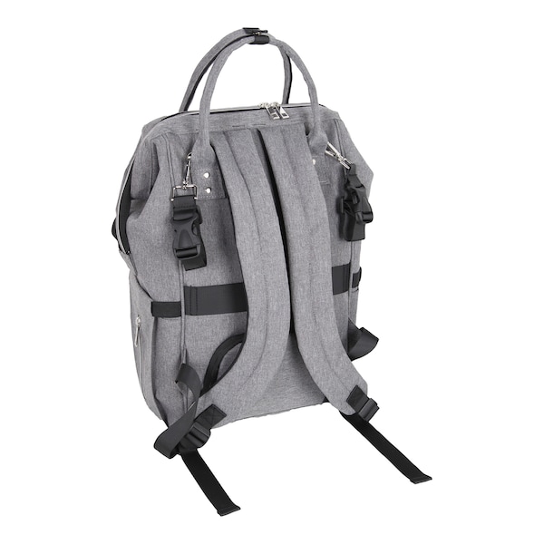 babywalz 2heartsWickelrucksack grau melange VIP-Rabatte