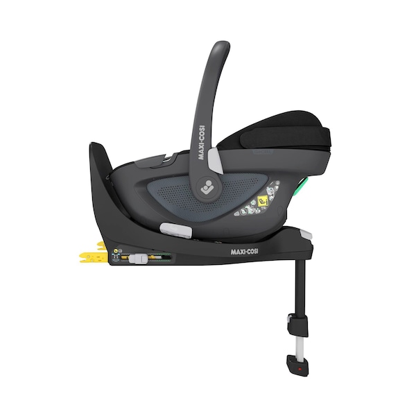 babywalz Maxi-CosiBabyschale Pebble 360 inkl. Isofix-Basis FamilyFix 360 essential black