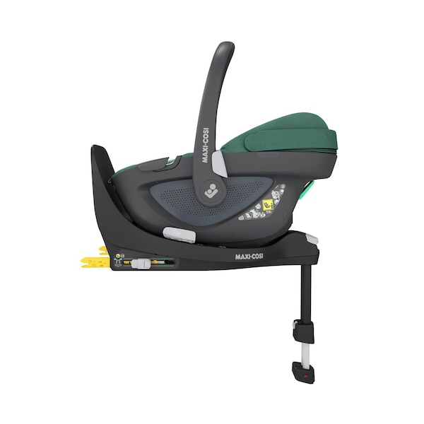 babywalz Maxi-CosiBabyschale Pebble 360 inkl. Isofix-Basis FamilyFix 360 essential green