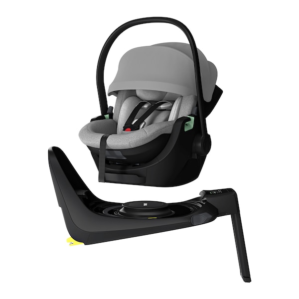babywalz ThuleBabyschale Maple inkl. Isofix Basis Alfi light grey Rabatte dieses Monats