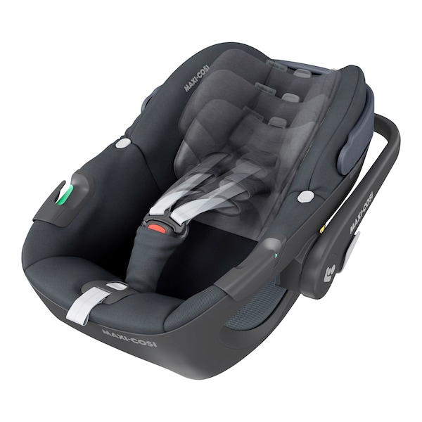 babywalz Maxi-CosiBabyschale Pebble 360 inkl. Isofix-Basis FamilyFix 360 essential graphite Auslauf