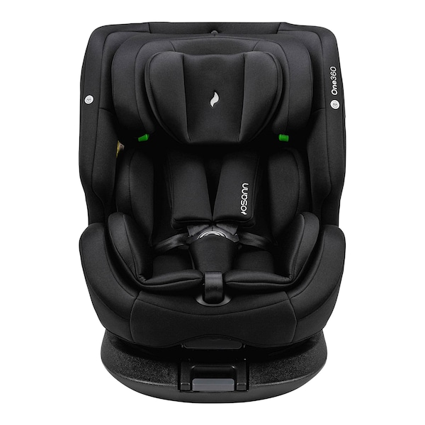 babywalz OsannKindersitz One360 i-Size all black Neueste Mode