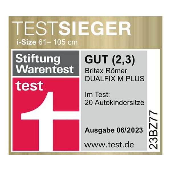 babywalz Britax Römer - SelectKindersitz DUALFIX M PLUS midnight grey Blitzangebot