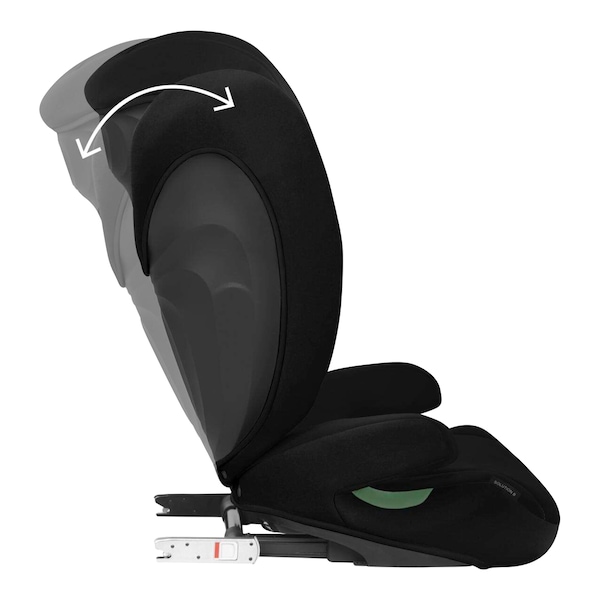 babywalz Cybex - SILVERKindersitz Solution B i-Fix volcano black Kostenloser Versand