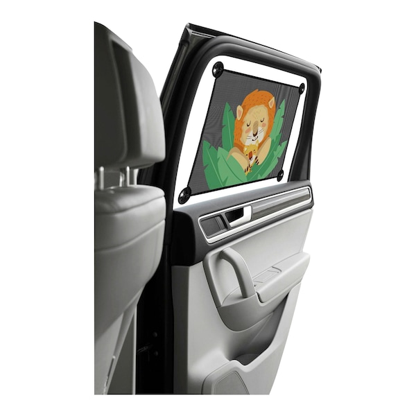 babywalz babycab2er-Pack Auto-Sonnenschutz Löwe Begrenzte Freigabe