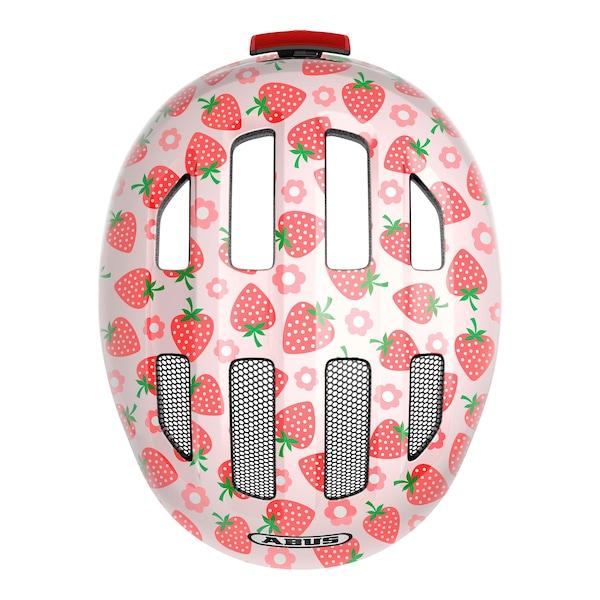 babywalz ABUSFahrradhelm Smiley 3.0 LED rose strawberry Exklusive Angebote