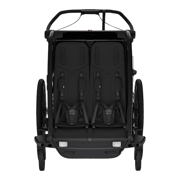 babywalz ThuleFahrradanhänger Chariot Sport 2 Double (2024) black Blitzangebot
