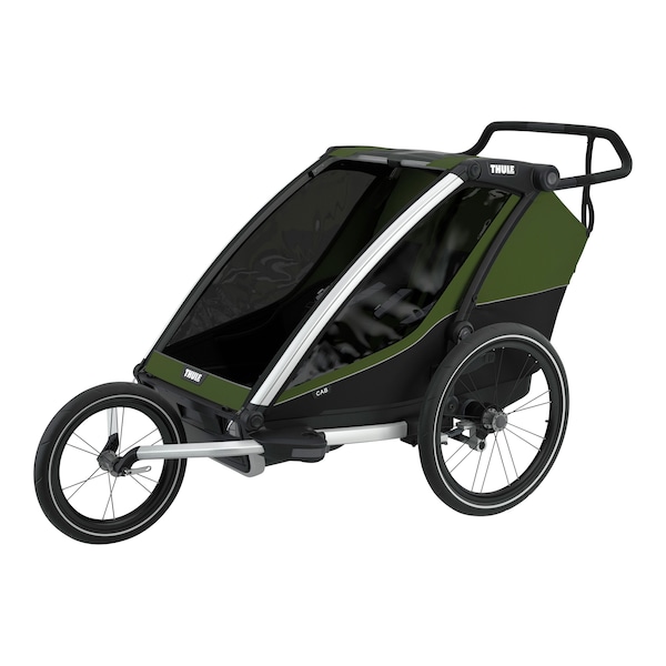 babywalz ThuleChariot Cab2 Fahrradanhänger cypress green Super Rabatt