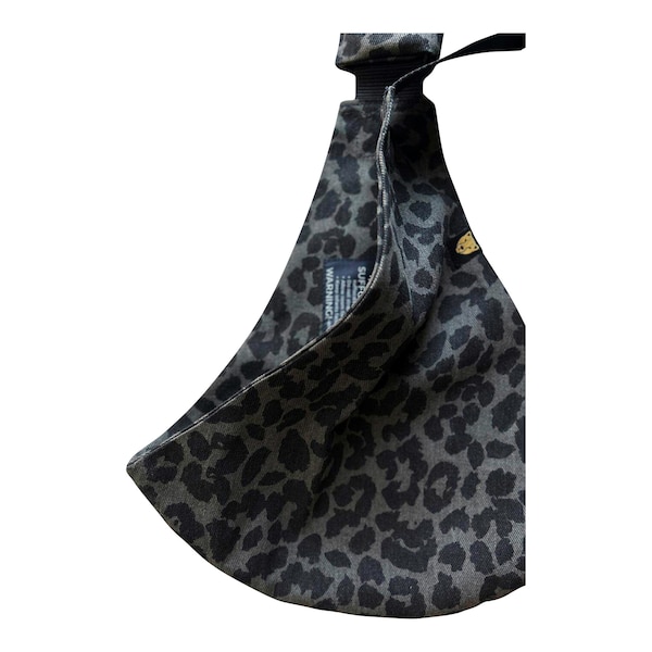 babywalz WILDRIDEHüfttrage Print leopard grey Begrenzt auf 3 Tage