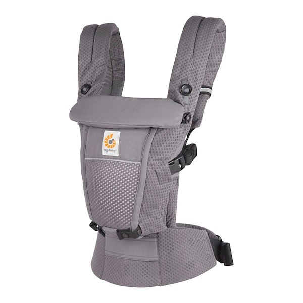 babywalz Ergobaby® - ADAPTSoft Flex Mesh Babytrage graphite grey