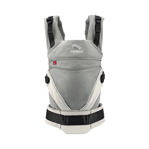babywalz manduca® - XTBabytrage 3 Tragepositionen grey-white Verkauf