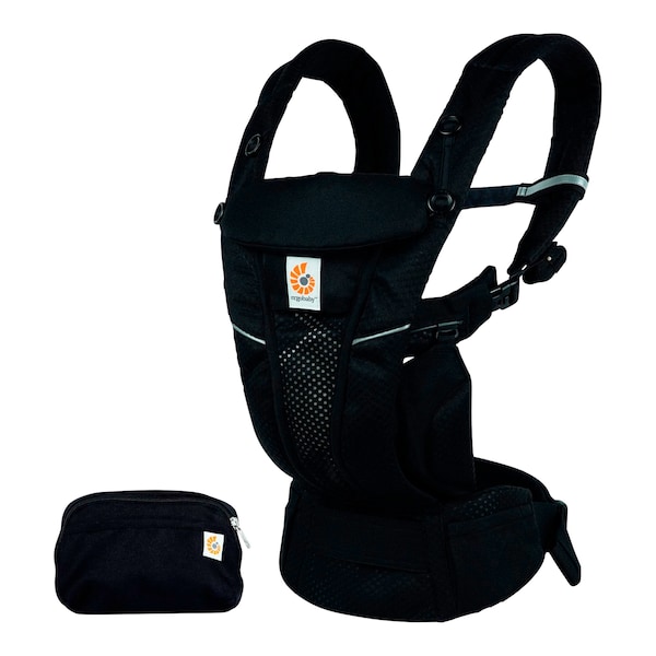 babywalz Ergobaby® - Omni BreezeBabytrage 4 Tragepositionen Onyx Black Fabrikverkauf