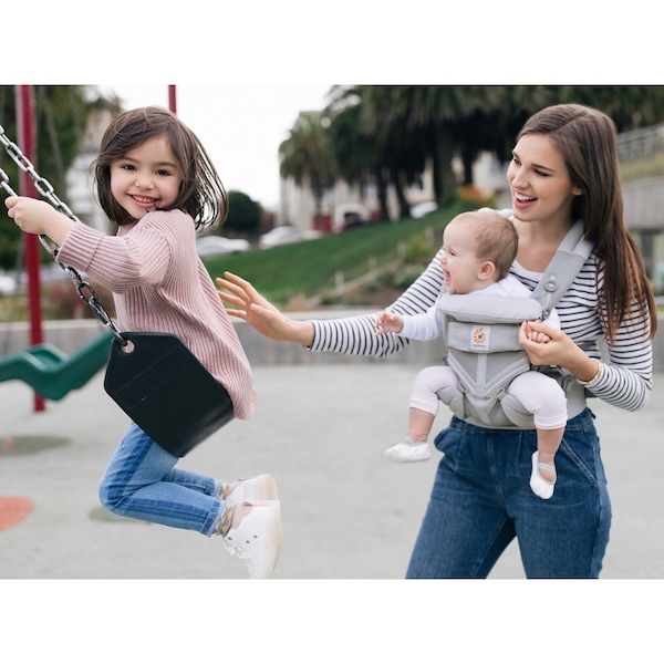 babywalz Ergobaby® - OMNI 360Cool Air Mesh Babytrage 4 Tragepositionen pearl grey Großer Ausverkauf
