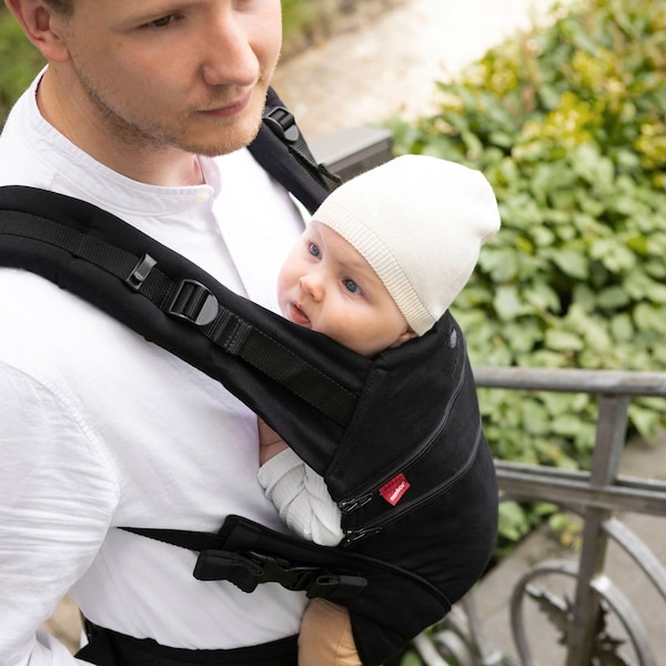 babywalz manduca® - XTBabytrage Monochrome obsidian Begrenztes Angebot