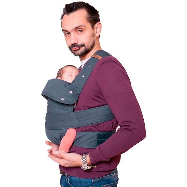 babywalz MarsupiBabytrage Version 2.0 grey Exklusivangebot