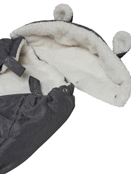 babywalz VertbaudetWintercover für die Babytrage grau Räumungsverkauf
