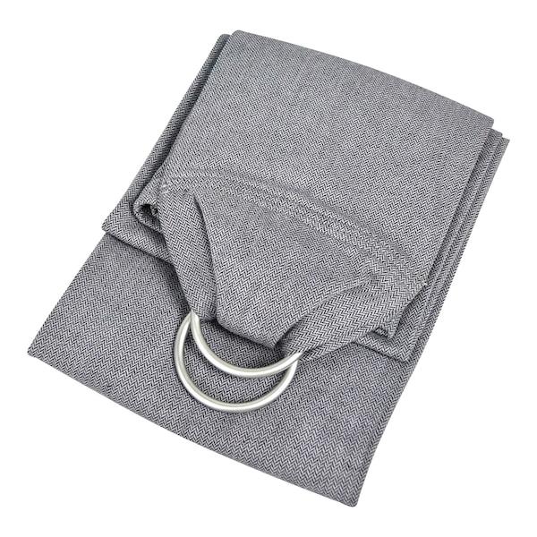 babywalz AMAZONASRing Sling Tragetuch grey Begrenzte Freigabe
