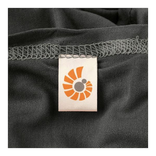 babywalz Ergobaby® - AURA WRAPTragetuch Strick 490 cm soft black Sonderangebot der Fabrik