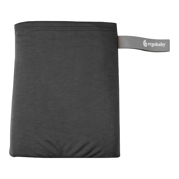 babywalz Ergobaby® - AURA WRAPTragetuch Strick 490 cm soft black Sonderangebot der Fabrik