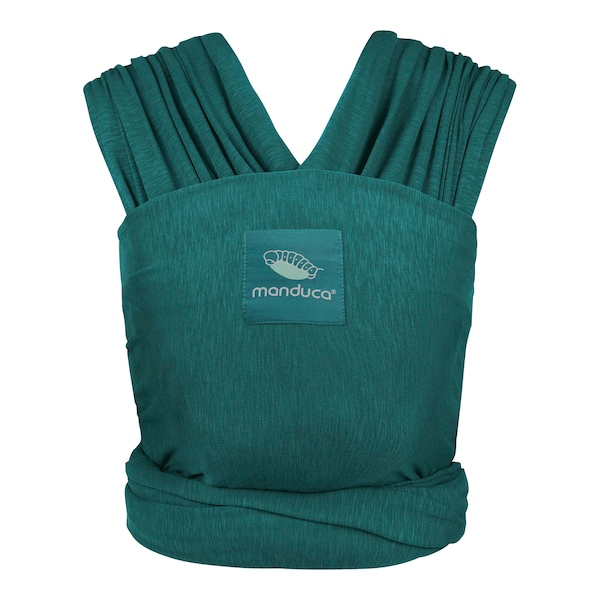 babywalz manduca® - SLINGBabytragetuch 510cm teal Vierteljährliche Förderung