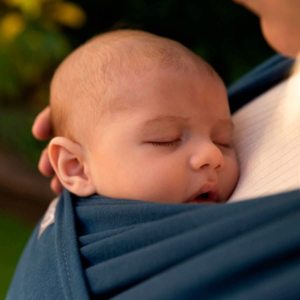 babywalz HOPPEDIZ®Babytragetuch Elastisches Tragetuch anthrazit 50% Rabatt für begrenzte Zeit