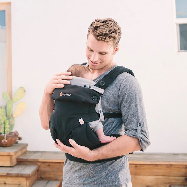 babywalz Ergobaby® - ORIGINALNeugeborenen-Einsatz Easy Snug Original für Babytrage grey Limitierter Zeitrabatt