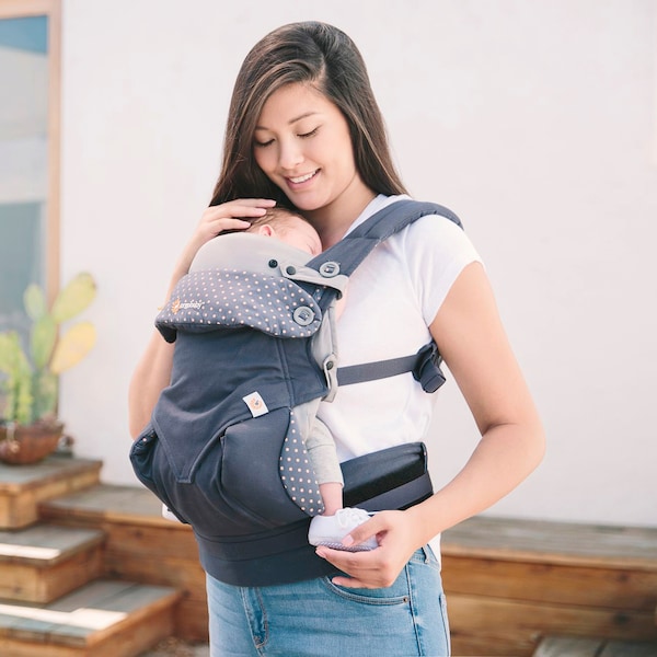 babywalz Ergobaby® - ORIGINALNeugeborenen-Einsatz Easy Snug Original für Babytrage grey Limitierter Zeitrabatt