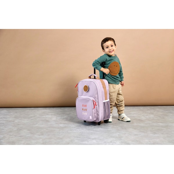 babywalz LässigKindertrolley Little Gang lila Günstig kaufen