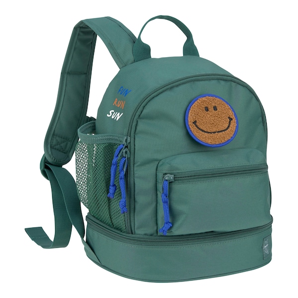 babywalz LässigKindergartenrucksack Mini Backpack Little Gang dunkelgrün