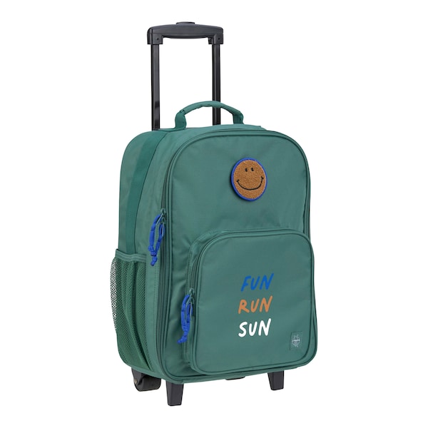 babywalz LässigKindertrolley Little Gang dunkelgrün Osterangebot
