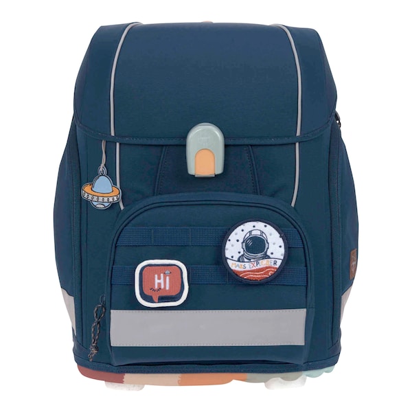 babywalz LässigSchulranzen-Set Boxy Unique 7-tlg. navy Heißer Verkauf