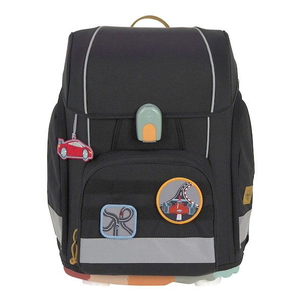 babywalz LässigSchulranzen-Set Boxy Unique 7-tlg. black Top Angebot
