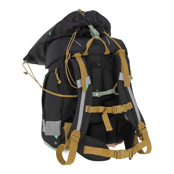 babywalz LässigSchulranzen-Set Boxy Unique 7-tlg. black Top Angebot