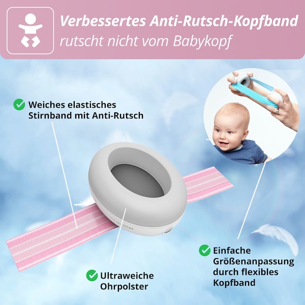 babywalz AlpineMuffy Baby Gehörschutz pink Tiefpreis