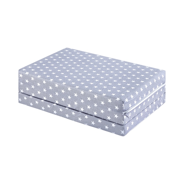 babywalz babycabMatratze für Reisebett 60 x 120 cm grau Kostenlose Rückgabe