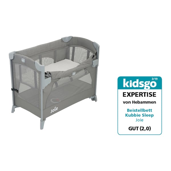 babywalz JoieReisebett Kubbie Sleep foggy gray Letzte 3 Tage