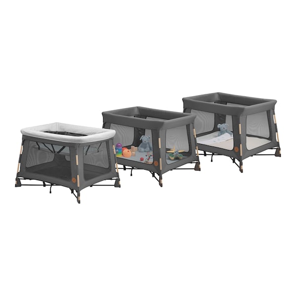 babywalz Maxi-CosiReisebett Swift 3-in-1 Beyond Graphite Eco JETZT KAUFEN