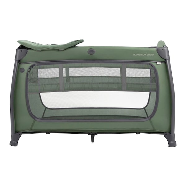 babywalz HauckReisebett Play n Relax Center Dark Green Zeitbegrenzte Promotion