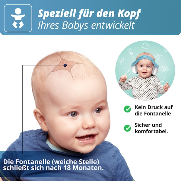 babywalz AlpineMuffy Baby Gehörschutz blau 50% Rabatt mit kostenlosem Versand
