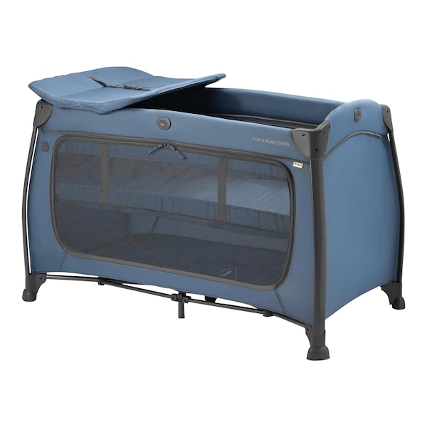 babywalz HauckReisebett Play n Relax Center Dark Blue Kostenloser Versand international