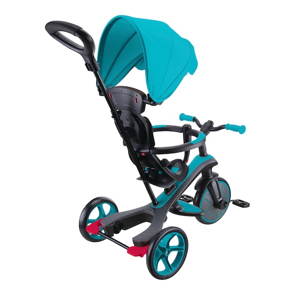 babywalz GlobberDreirad Explorer Trike 4in1 türkis Auslauf