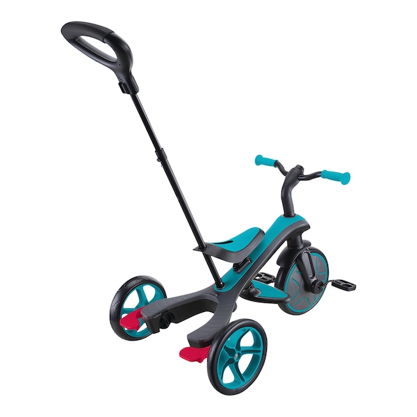 babywalz GlobberDreirad Explorer Trike 4in1 türkis Auslauf