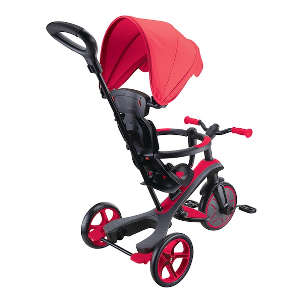 babywalz GlobberDreirad Explorer Trike 4in1 rot Limitierter Zeitrabatt