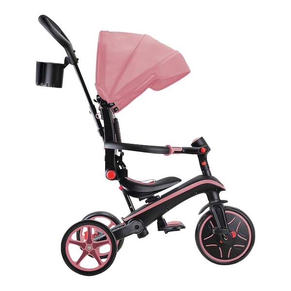 babywalz GlobberDreirad Explorer Trike foldable 4in1 rosa Fabrikpreis