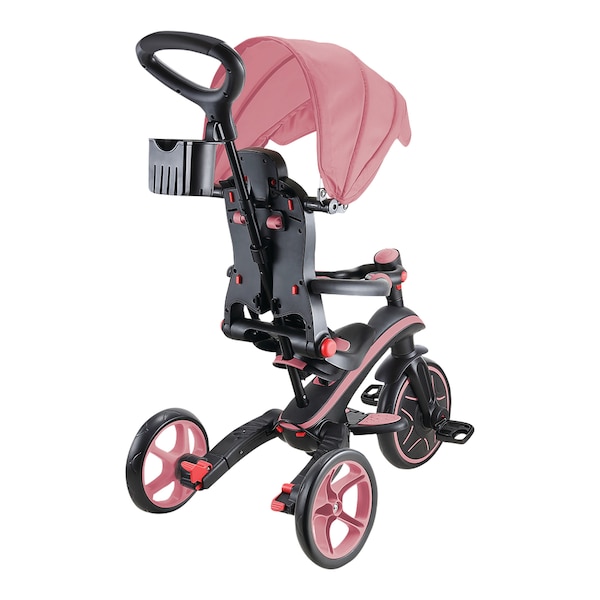 babywalz GlobberDreirad Explorer Trike foldable 4in1 rosa Fabrikpreis