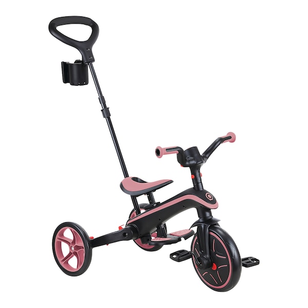 babywalz GlobberDreirad Explorer Trike foldable 4in1 rosa Fabrikpreis