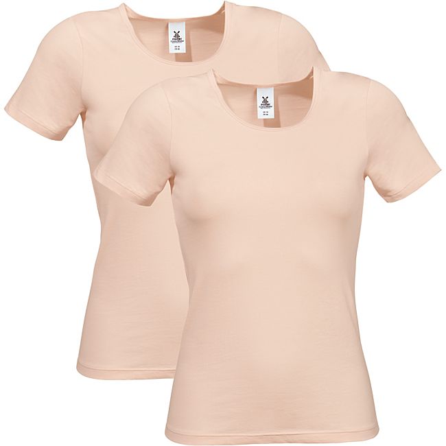 babybutt Erwin Müller Single-Jersey Damen-Unterhemd 1/2-Arm im 2er-Pack Limitierter Zeitrabatt