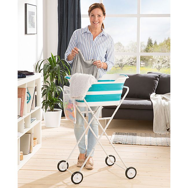 babybutt Wäschekorb-Trolley Kostenloser Versand