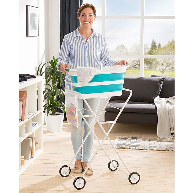 babybutt Wäschekorb-Trolley Kostenloser Versand